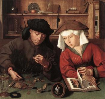 崑汀 馬西斯 The Moneylender and his Wife 崑汀 馬西斯 The Moneylender and his Wife